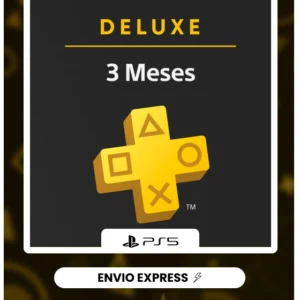 PSN PLAYSTATION PLUS DELUXE 3 MESES - PS5 - MÍDIA DIGITAL - Image 1