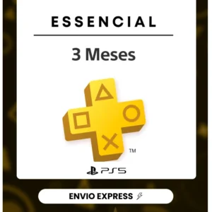 PSN PLAYSTATION PLUS ESSENCIAL 3 MESES - PS5 - MÍDIA DIGITAL - Image 1